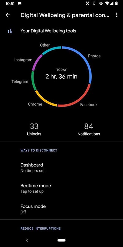Tap “show you data”