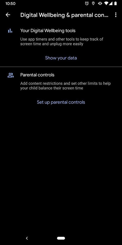 Digital Wellbeing and parental control on Android