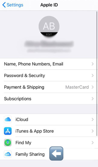 Gemeinsame Nutzung der Familie auf dem iPhone 
